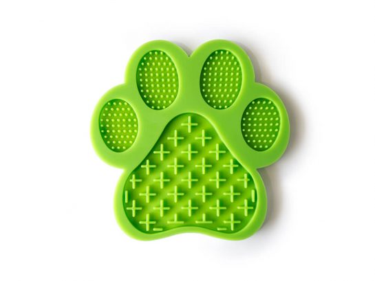mata do lizania let's lick paw zielona